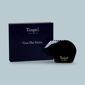 Toups and Co Black Gua Sha Stone
